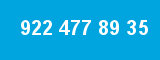 922 477 89 35 922 477 89 35